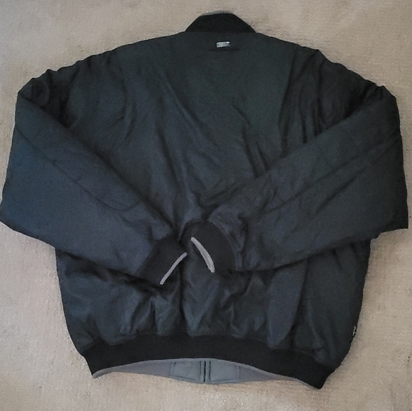 Sean Johns Reversible Men's Black Bomber Jacket - Picture 7 of 10